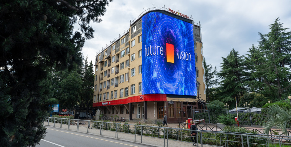 Светодиодный экран для гостиницы Villa Rauza